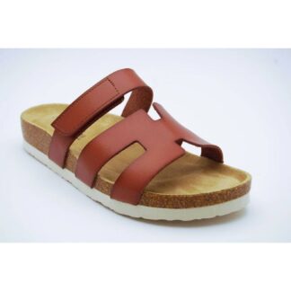 Duffy Slip-In - Toffel med extra dämpning i häl! 36 - 41 Mörkbrun